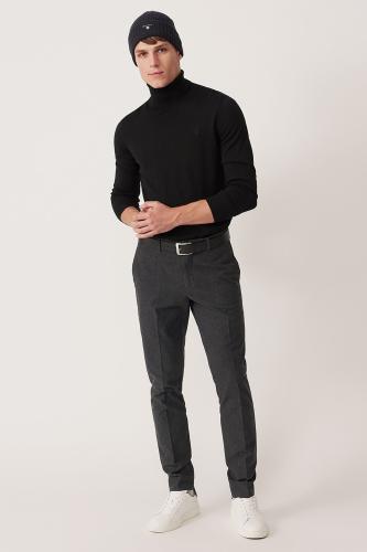 Gant ανδρικό παντελόνι chino Slim - 1500013 Ανθρακί 54